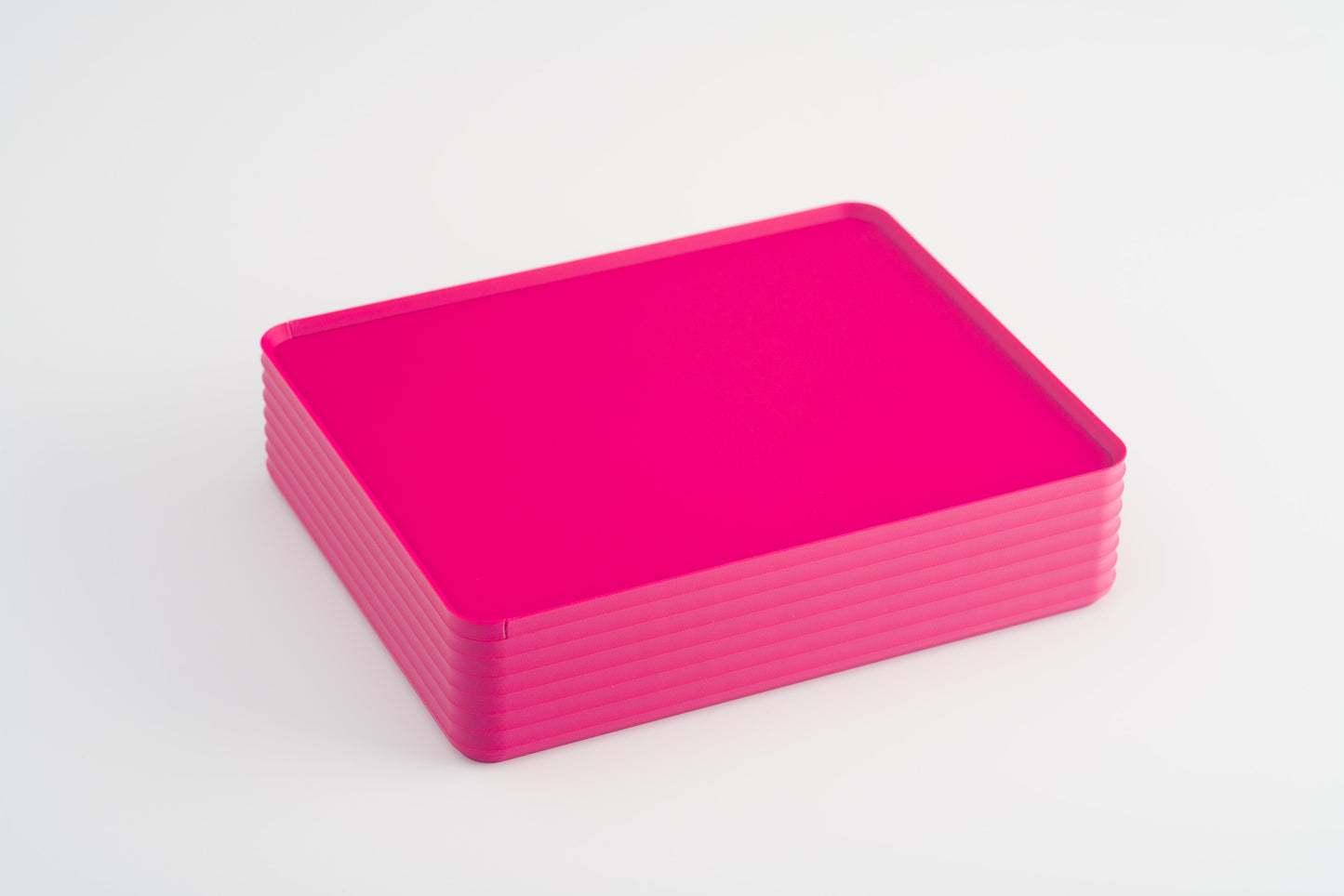 Z Co Projects Rib Series box double-wide matte fuchsia displayed on a white background.