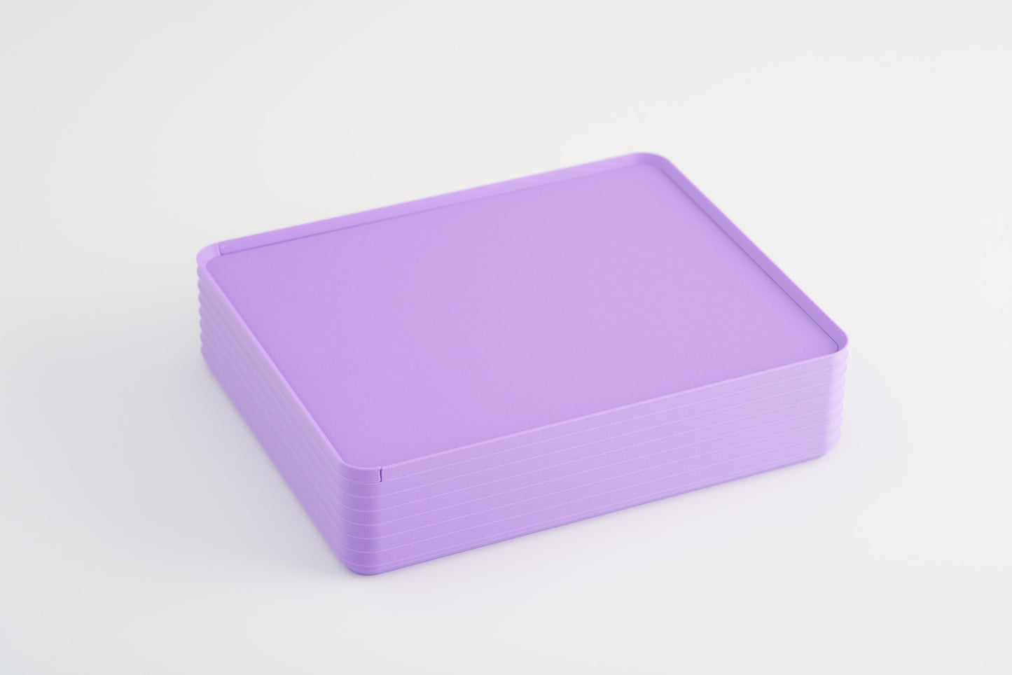 Z Co Projects Rib Series box double-wide matte lilac purple displayed on a white background.