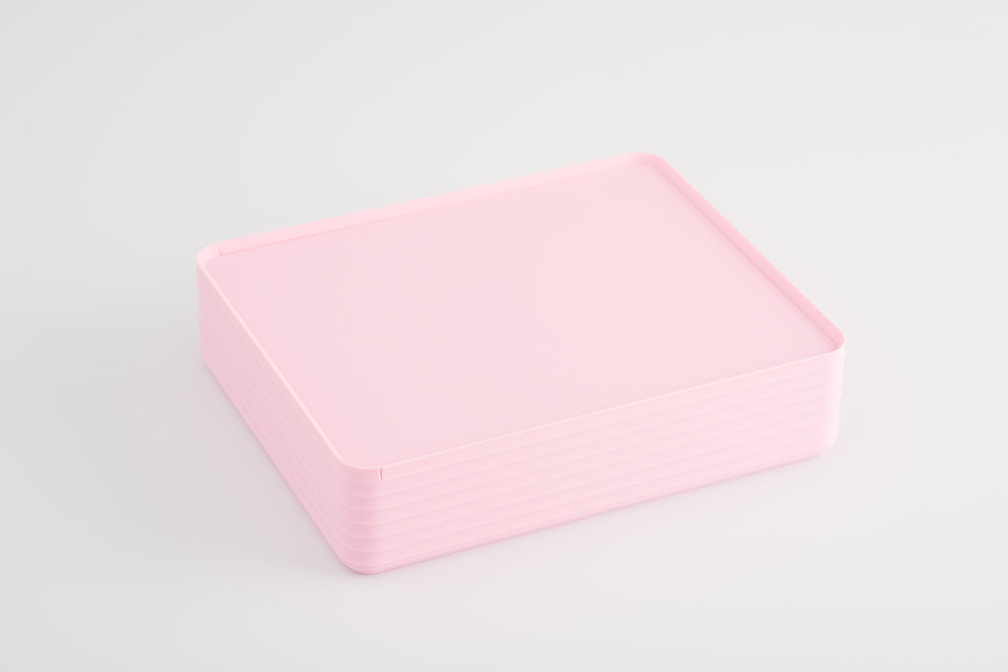 Z Co Projects Rib Series box double-wide matte sakura pink displayed on a white background.
