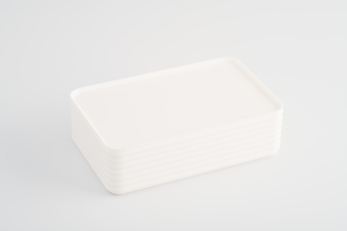 Z Co Projects Rib Series box original matte ivory white displayed on a white background.