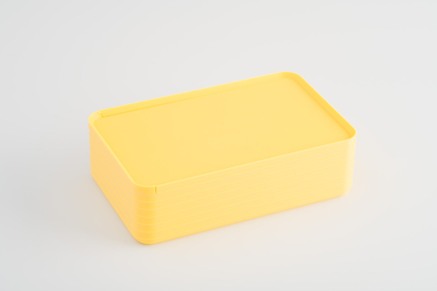 Z Co Projects Rib Series box original matte lemon yellow displayed on a white background.