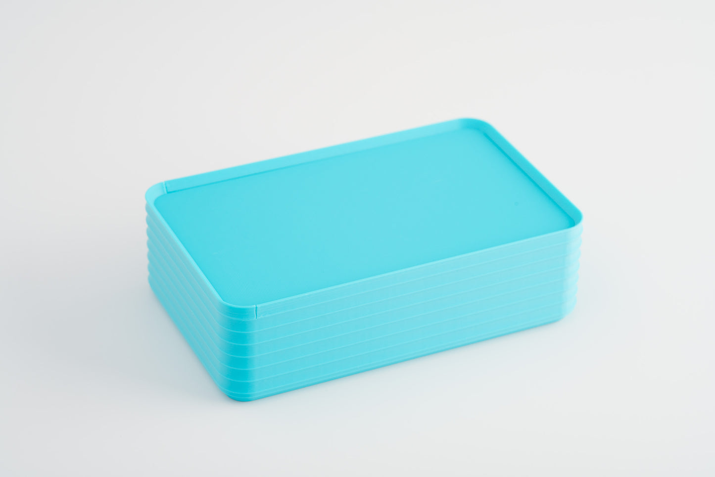 Z Co Projects Rib Series box original turquoise displayed on a white background.