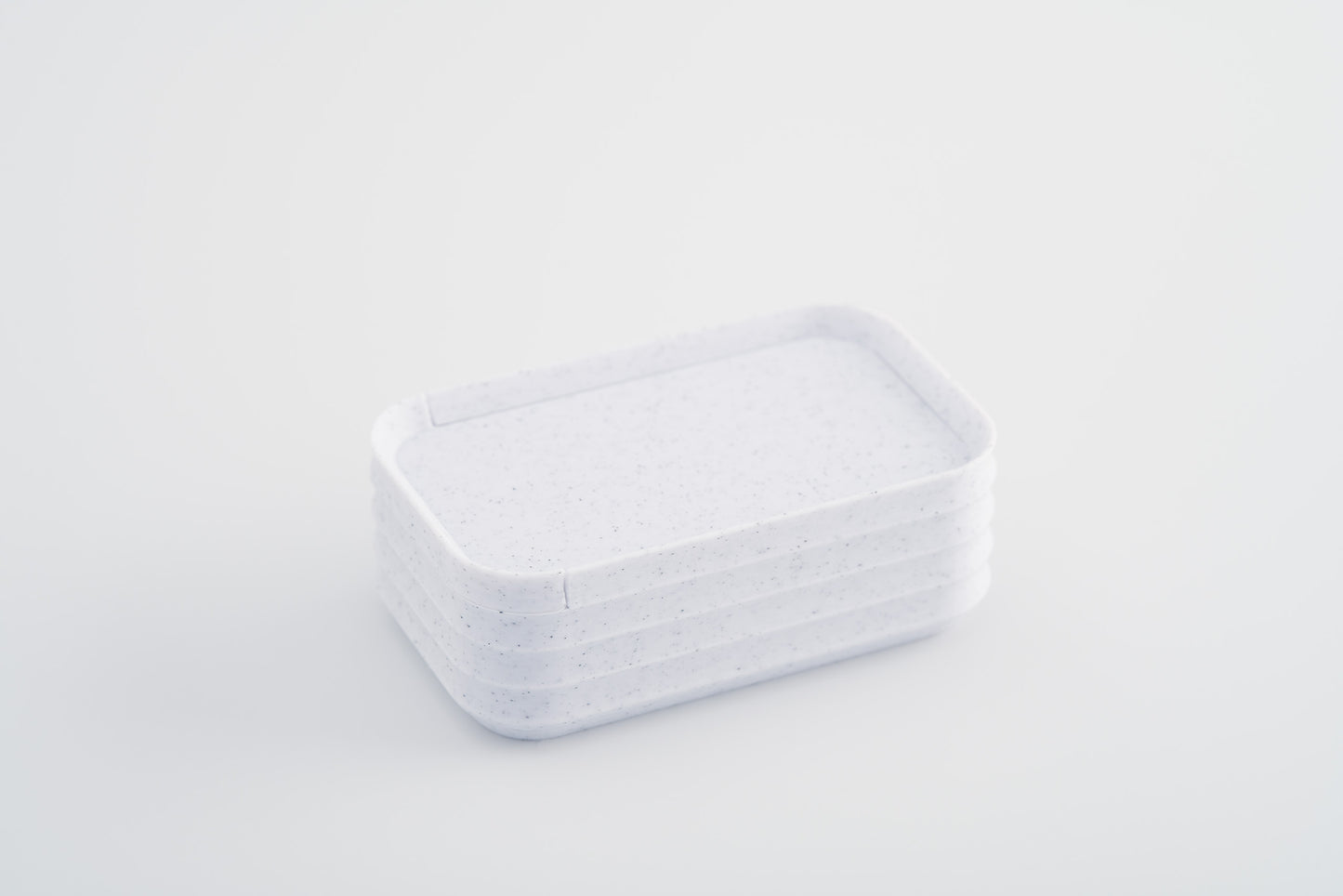 Z Co Projects Rib Series box mini marble white displayed on a white background.