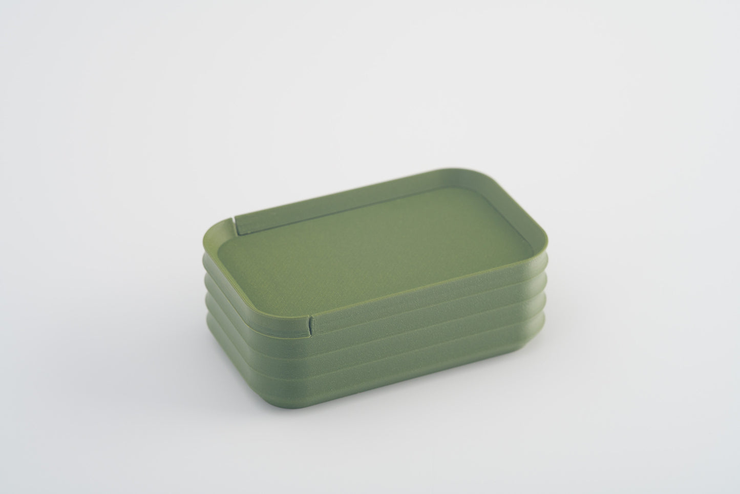 Z Co Projects Rib Series box mini matte dark army green displayed on a white background.