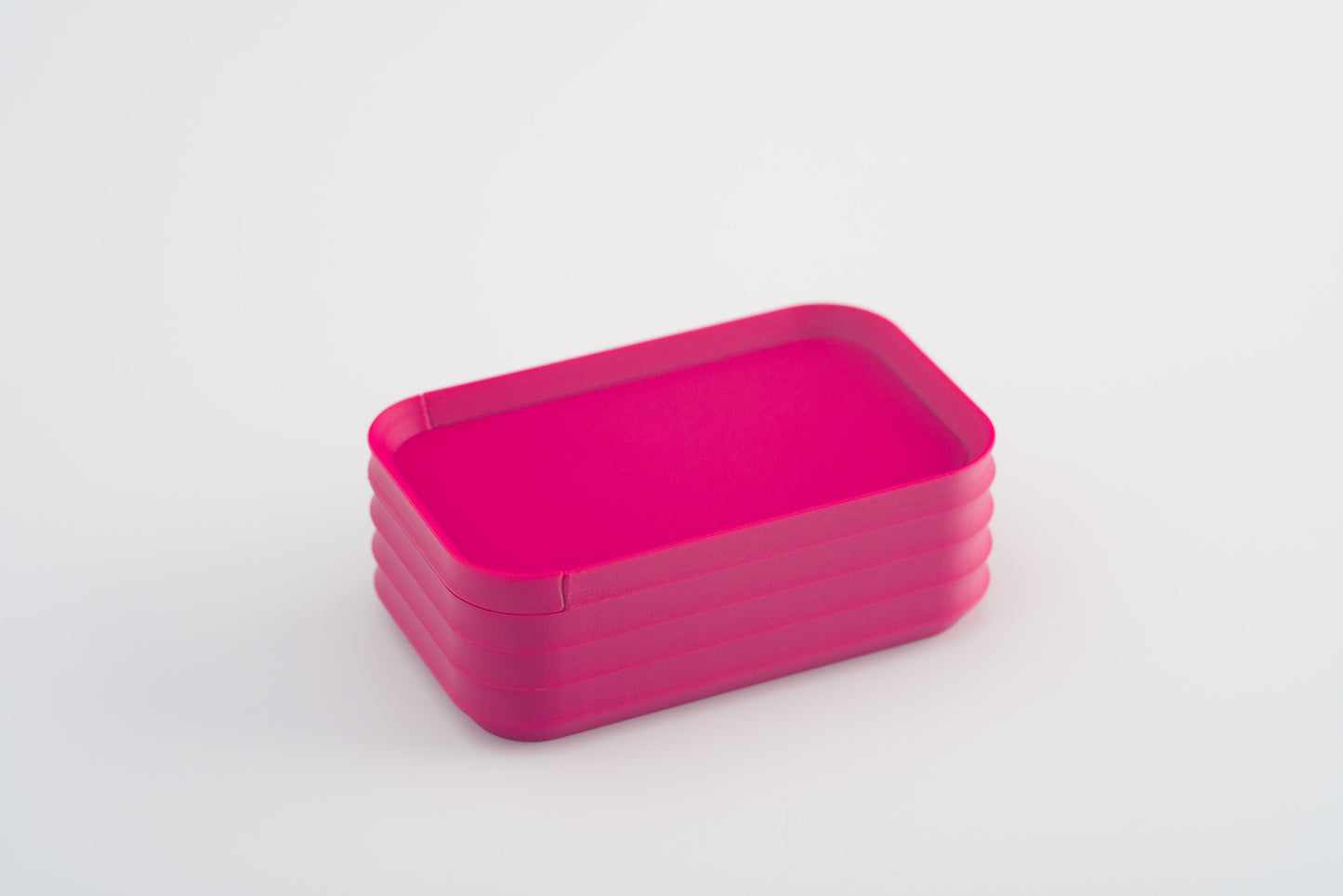 Z Co Projects Rib Series box mini matte fuchsia displayed on a white background.