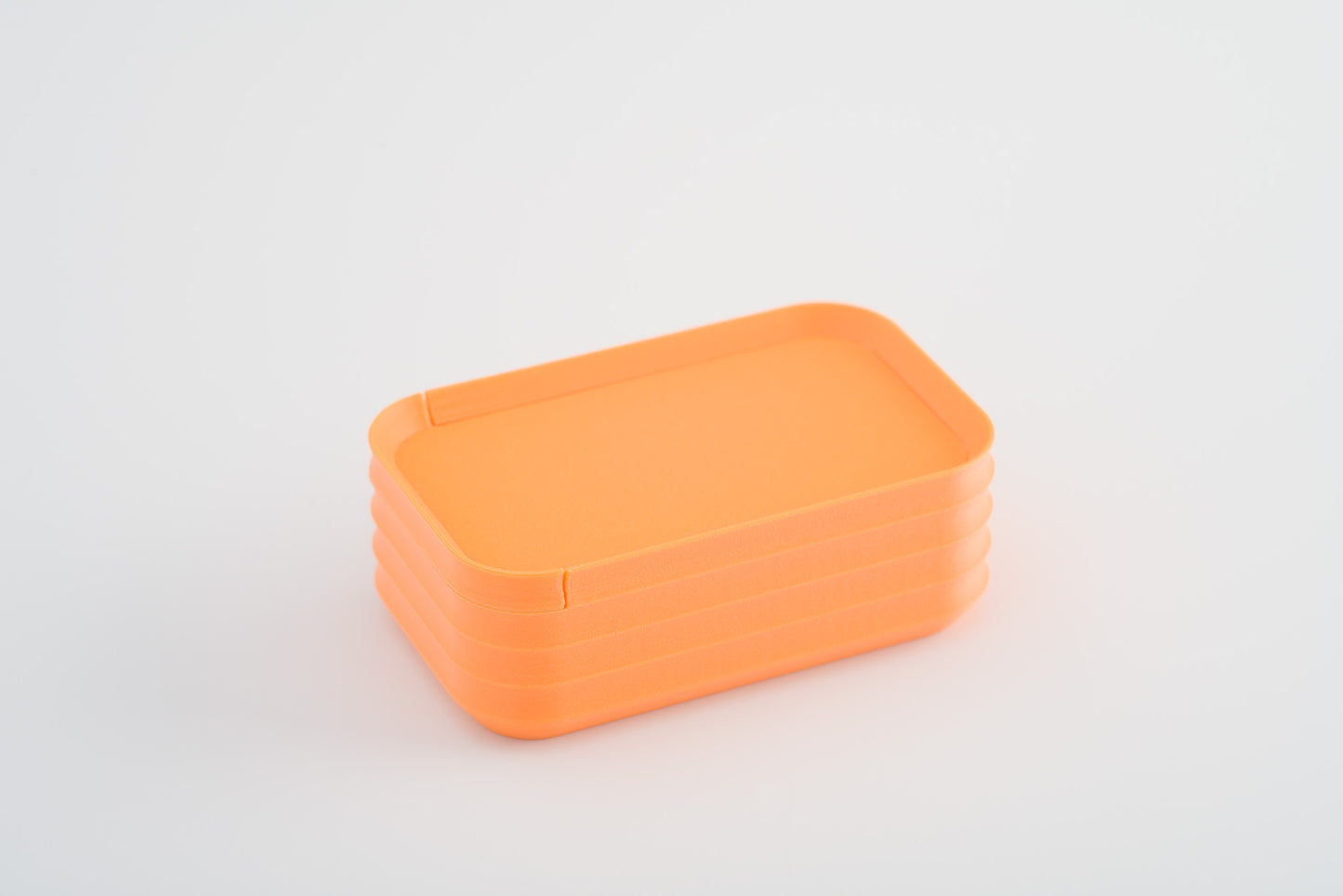 Z Co Projects Rib Series box mini matte sunrise orange displayed on a white background.