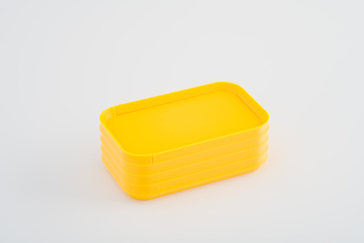 Z Co Projects Rib Series box mini sunflower yellow displayed on a white background.