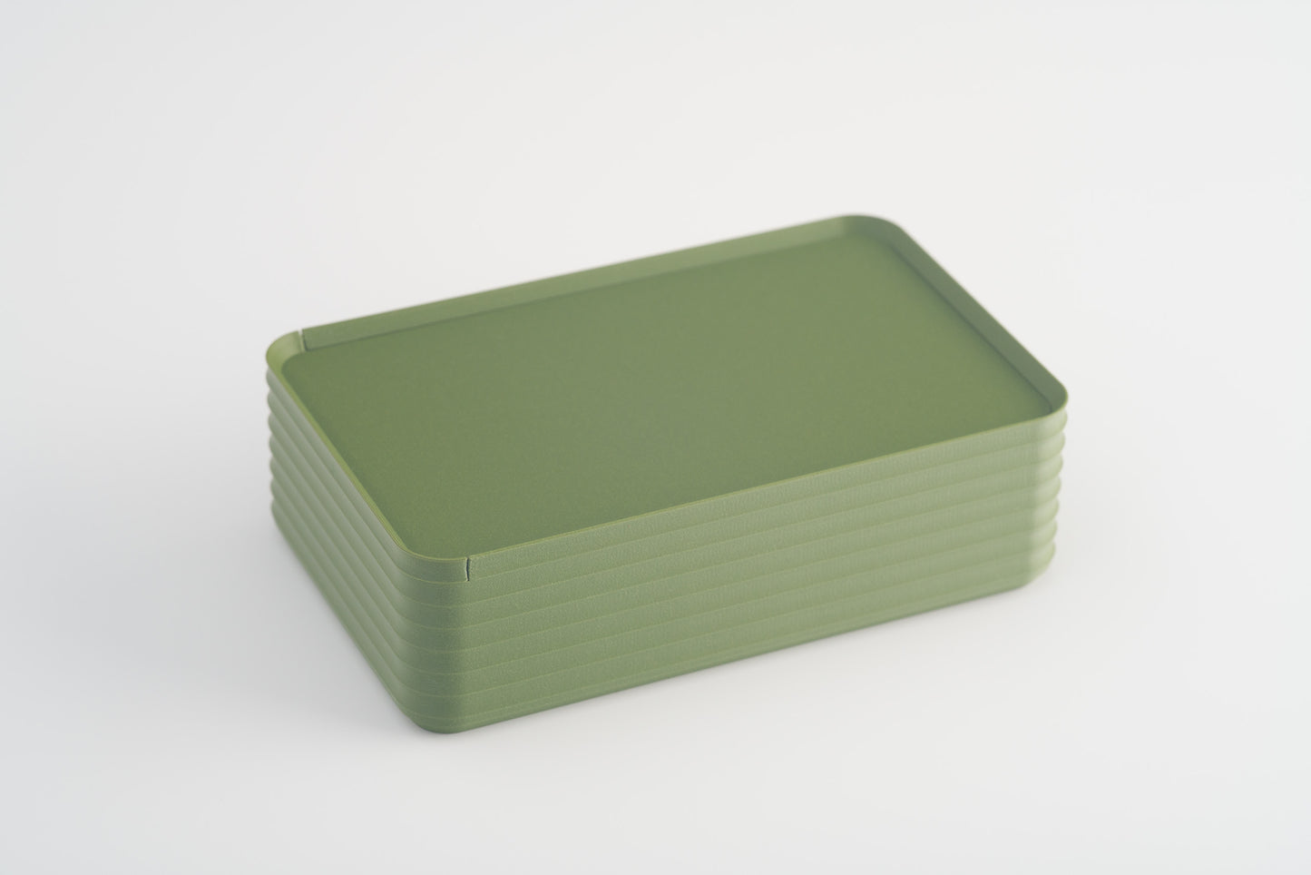 Z Co Projects Rib Series box original matte dark army green displayed on a white background.