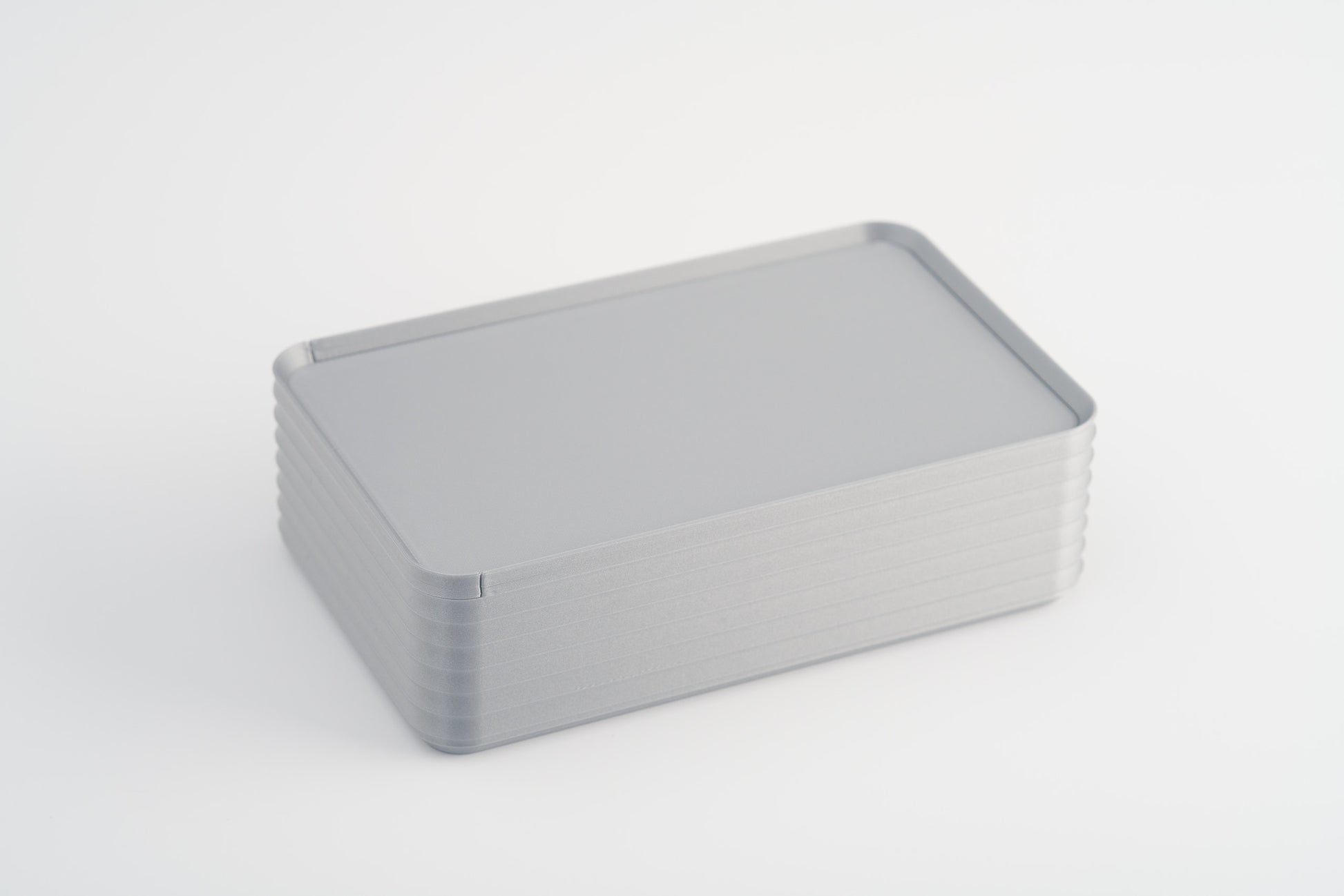 Z Co Projects Rib Series box original silver displayed on a white background.
