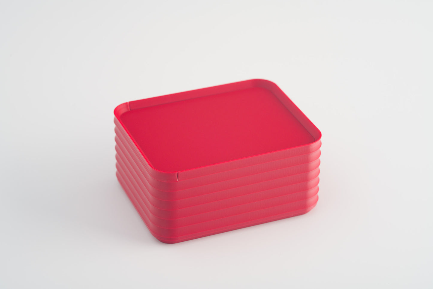 Z Co Projects Rib Series box small crimson red displayed on a white background.