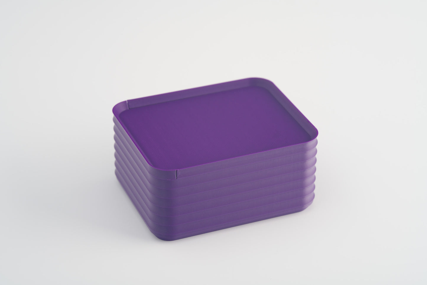 Z Co Projects Rib Series box small dark purple displayed on a white background.