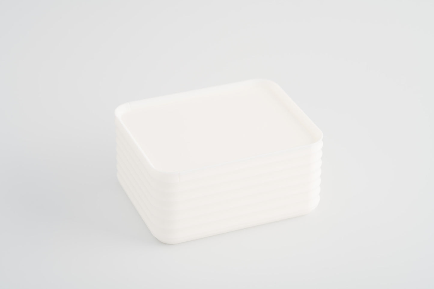 Z Co Projects Rib Series box small jade white displayed on a white background.