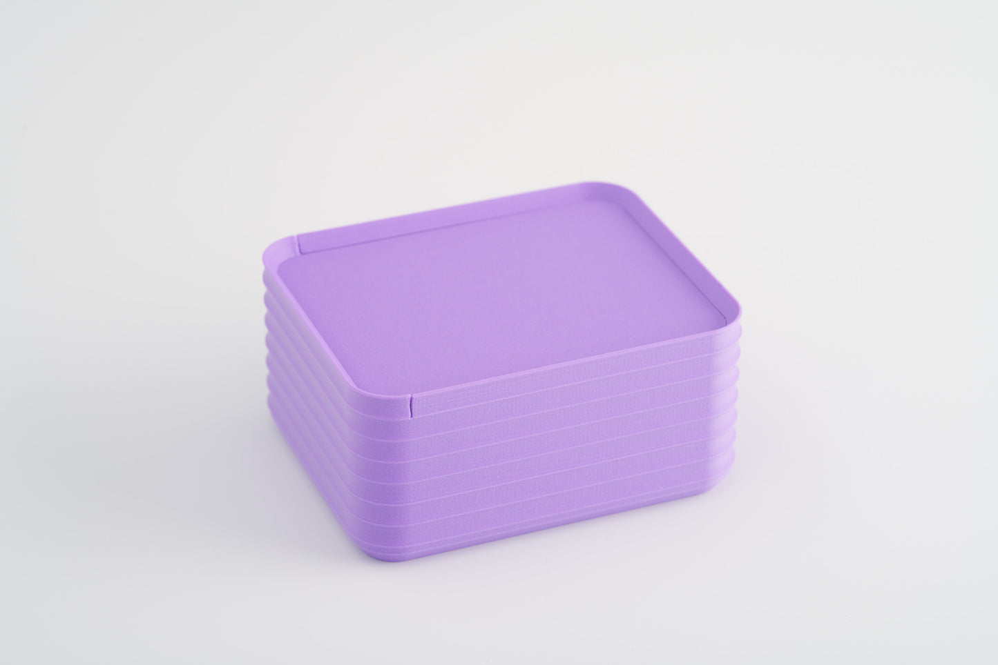 Z Co Projects Rib Series box small matte lilac purple displayed on a white background.